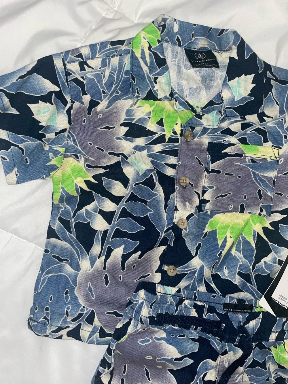 Boys Volcom Matching Set 24M